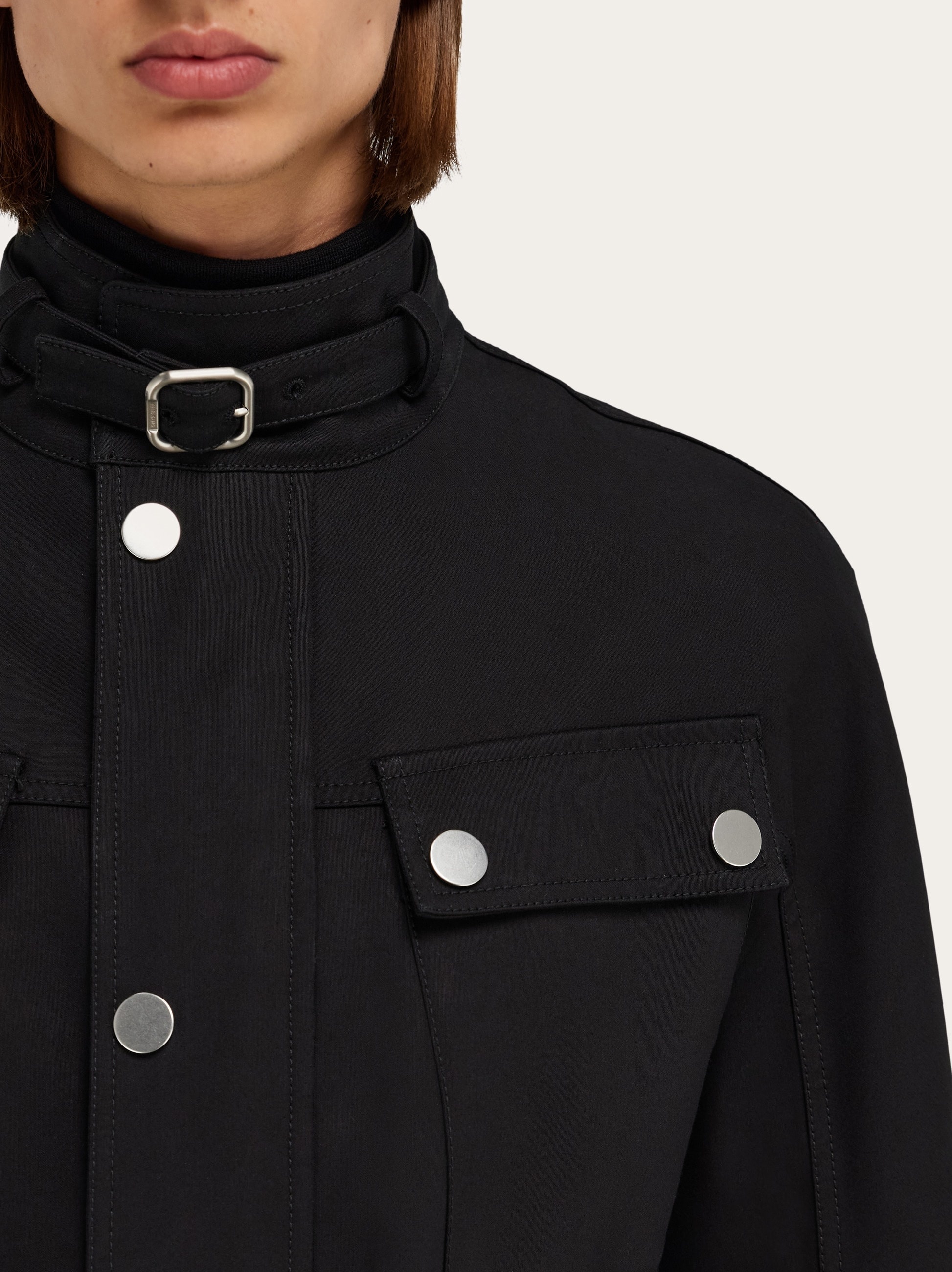 Sahariana with patch pockets - 5