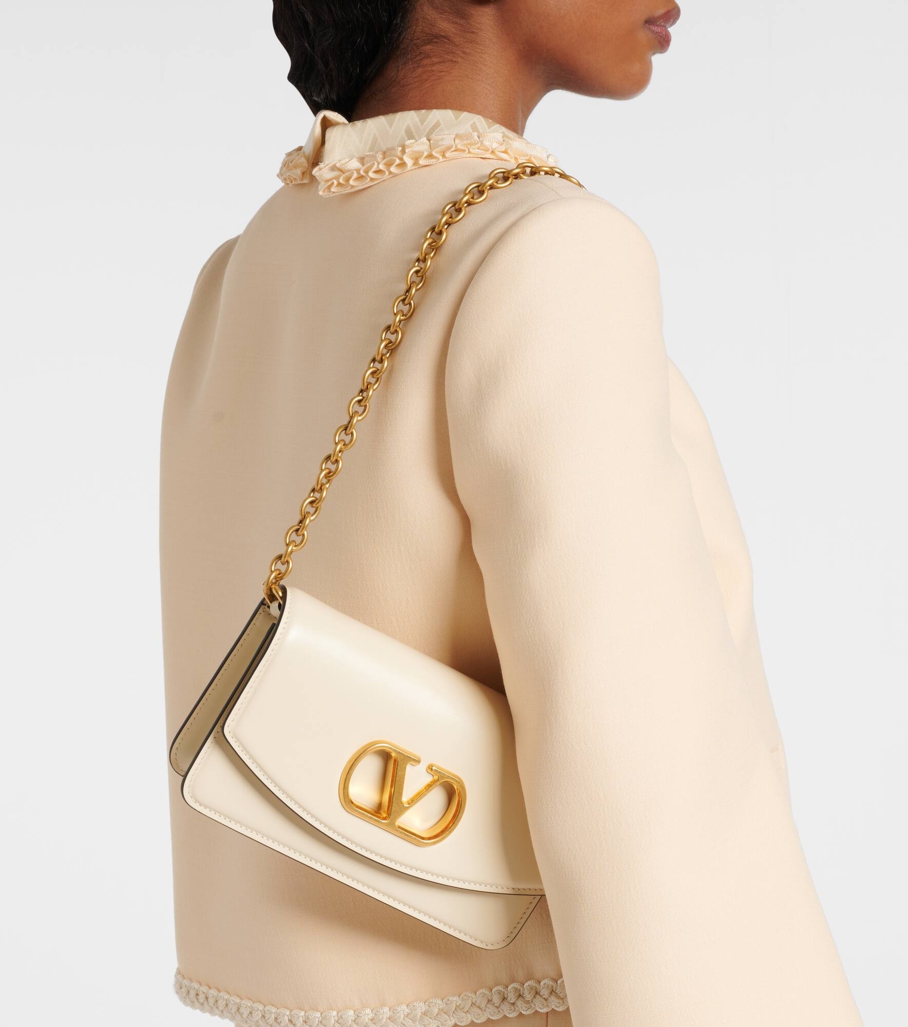 Vain VLogo leather clutch - 7
