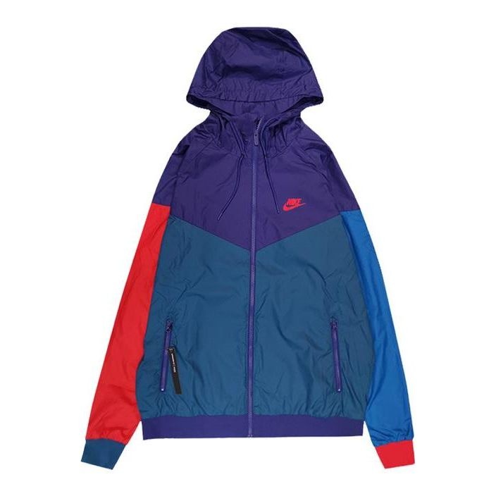 Nike Windrunner Jacket 'Blue Purple' AT5271-590 - 1