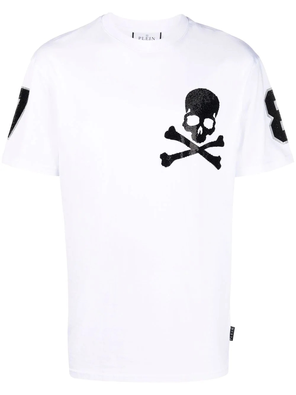 skull-print cotton T-shirt - 1