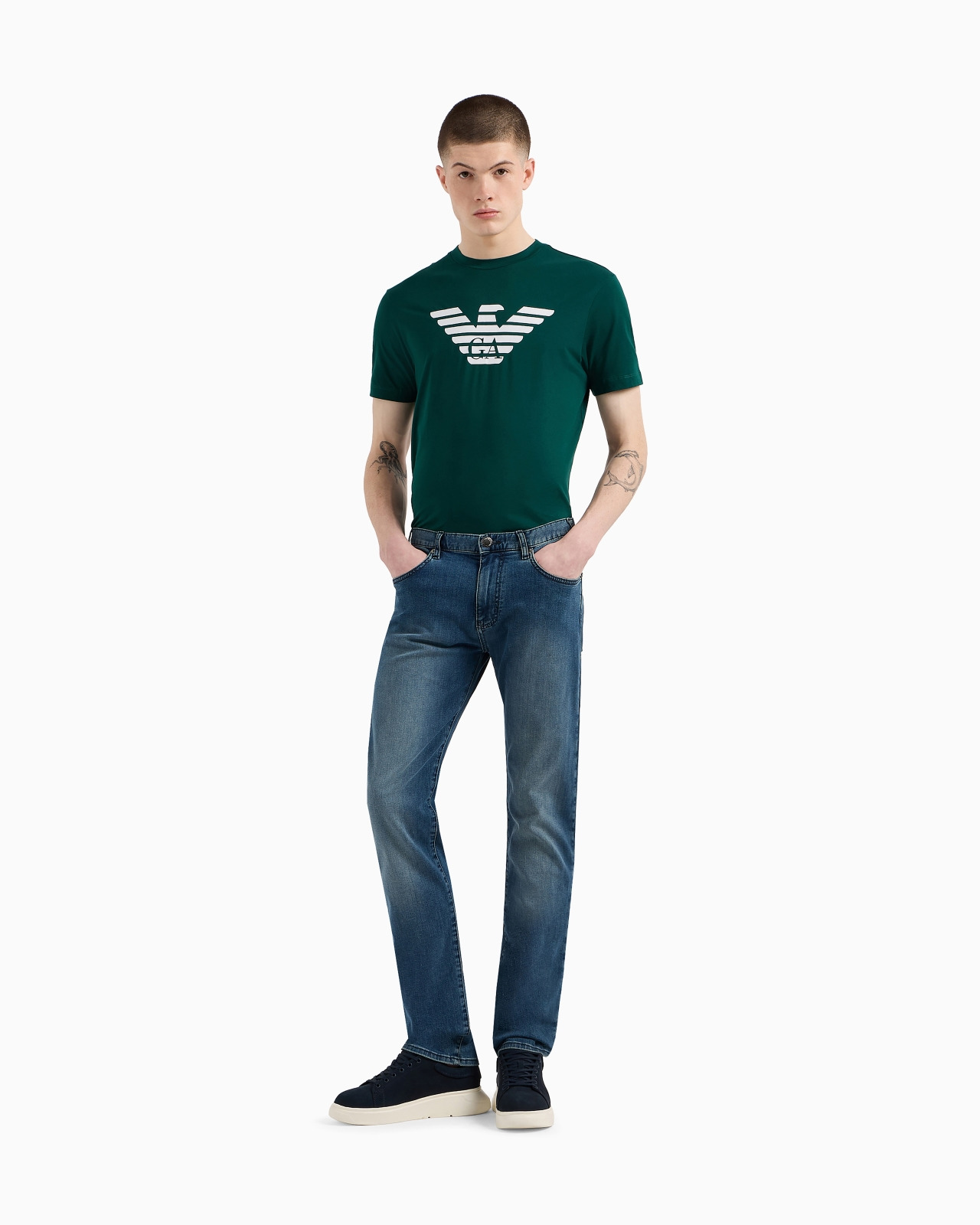 J45 Regular-fit jeans in comfort-twill denim - 2