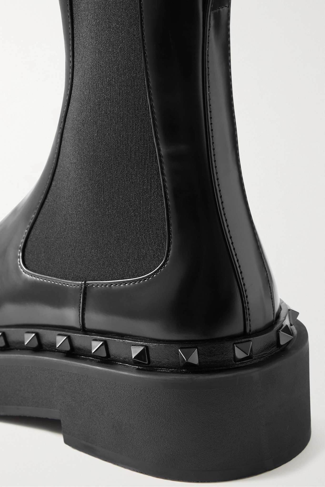 Rockstud M-Way leather Chelsea boots - 4