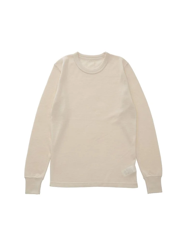 THERMAL CREW L/S (SUPERFINE) IVORY - 1