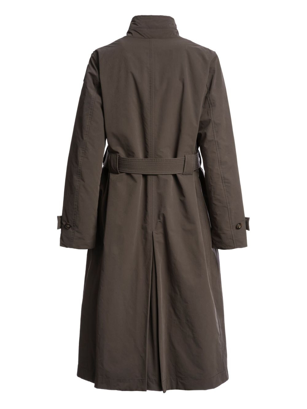 belted double-breasted trench coat - 2