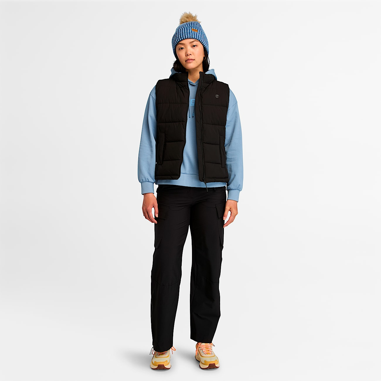 Women's Water-Repellent Puffer Vest - 3
