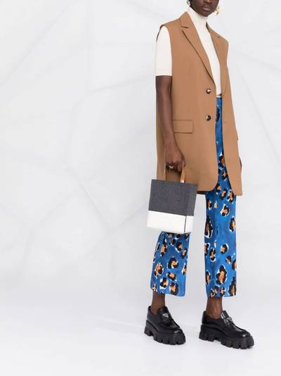 Marni colourblock tote bag outlook