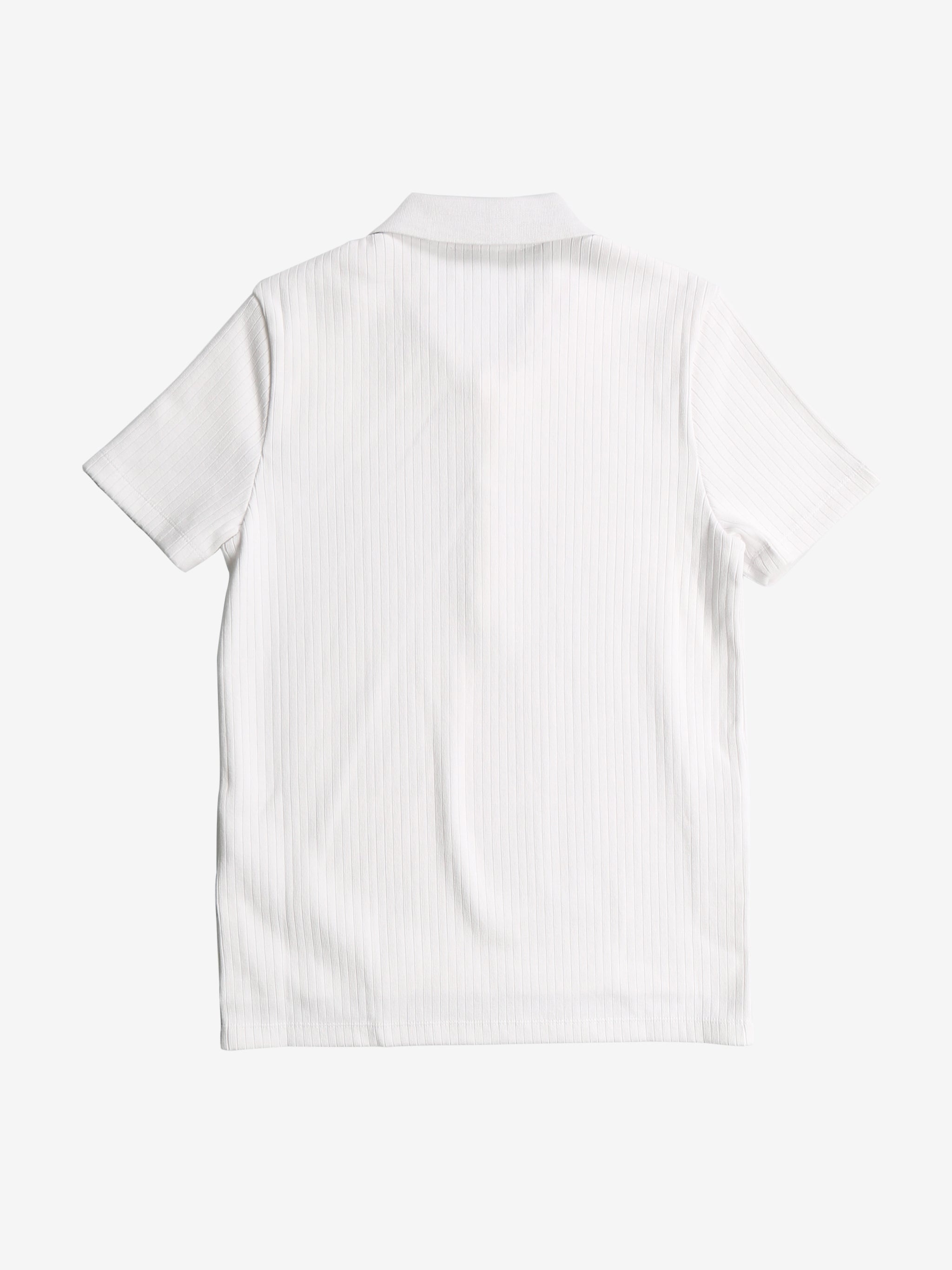 THOM BROWNE Men Short Sleeve Polo W/ 4 Bar Collar In 5X2 Rib - 2