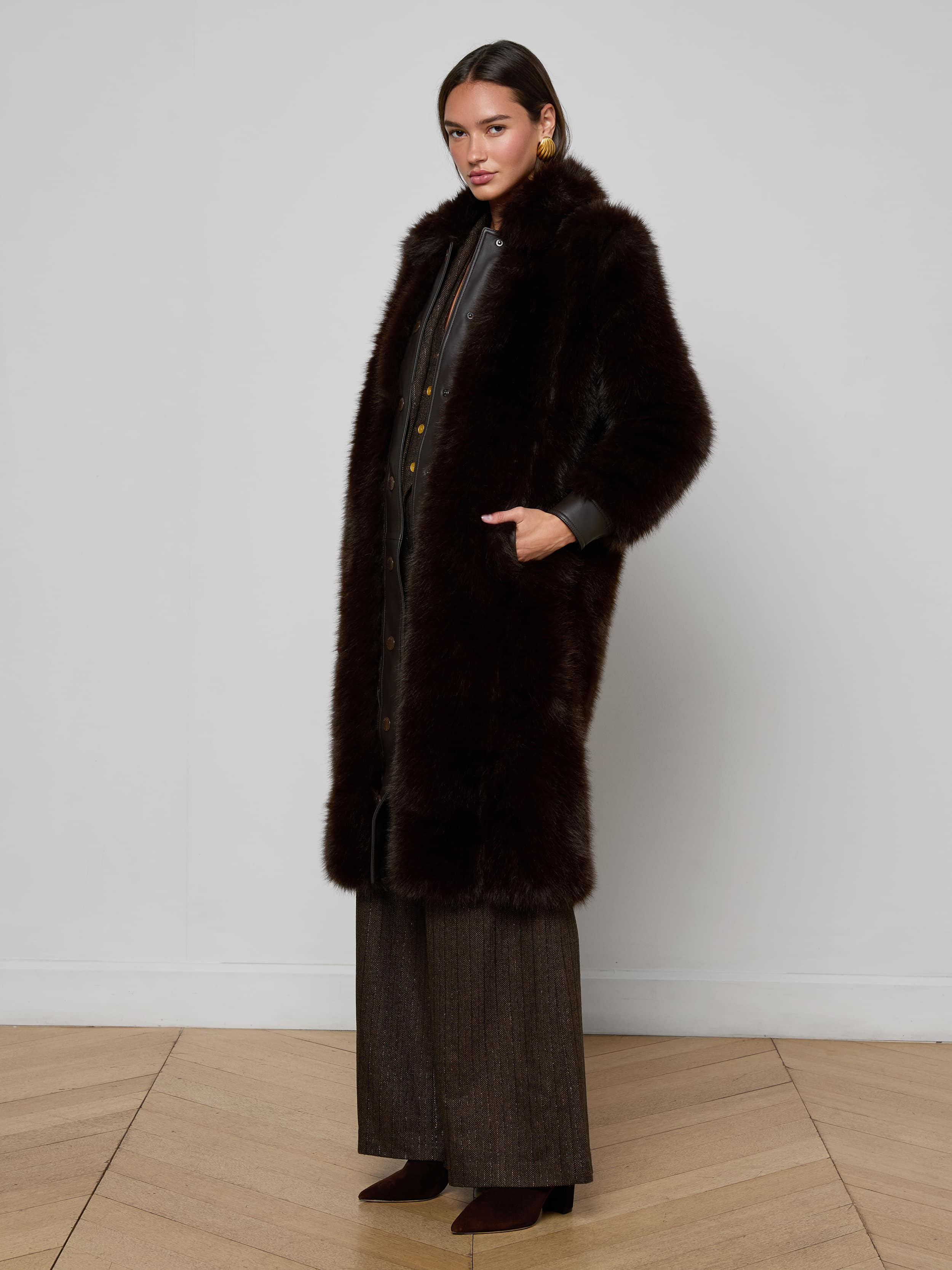 Irisa Faux Fur Coat - 3