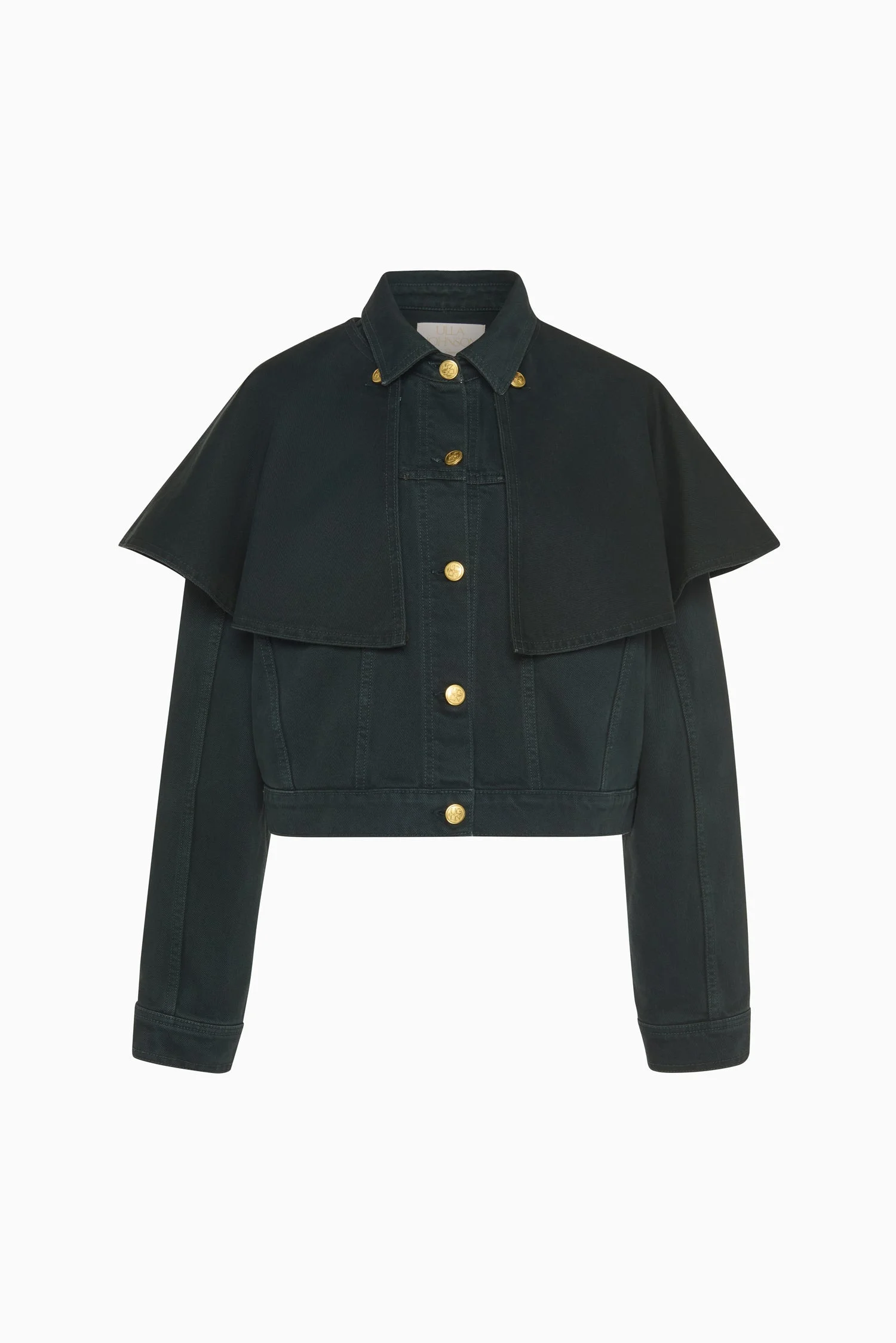 The Agata Denim Cape Jacket - 1