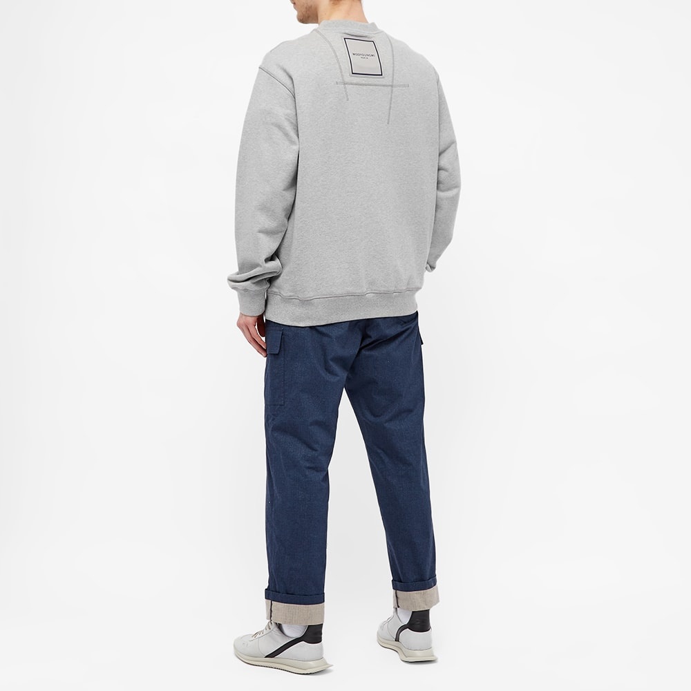 Wooyoungmi Box Logo Crewneck Sweat - 6