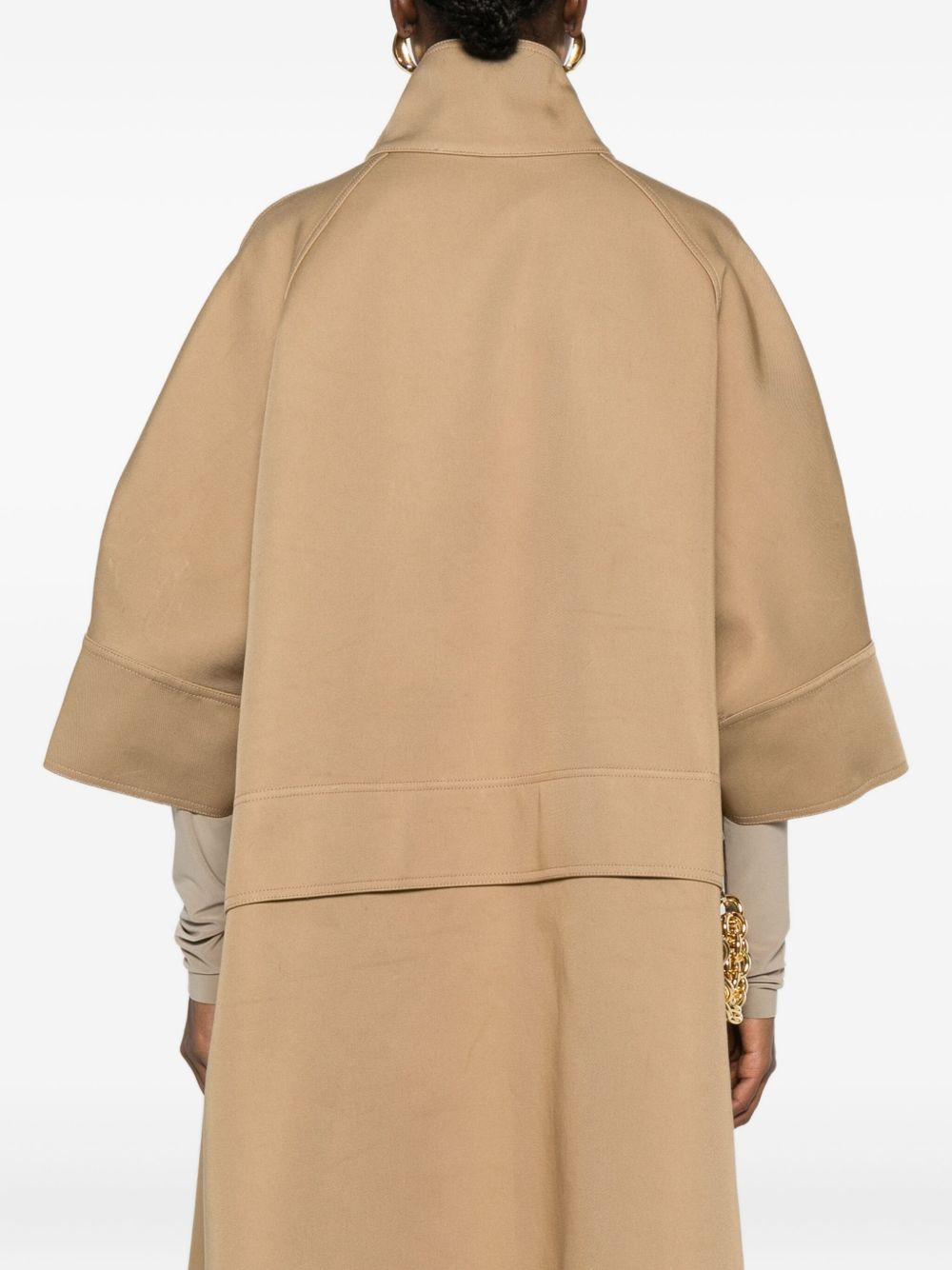 Nat short-sleeve button coat - 4