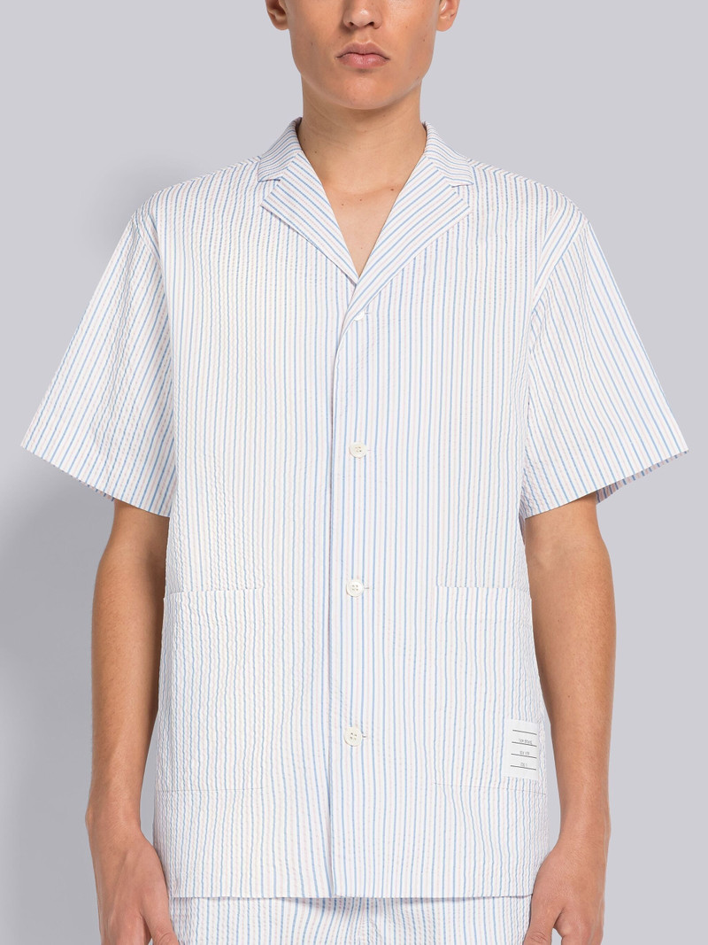 SEERSUCKER 기술 SWIM SHIRT - 1