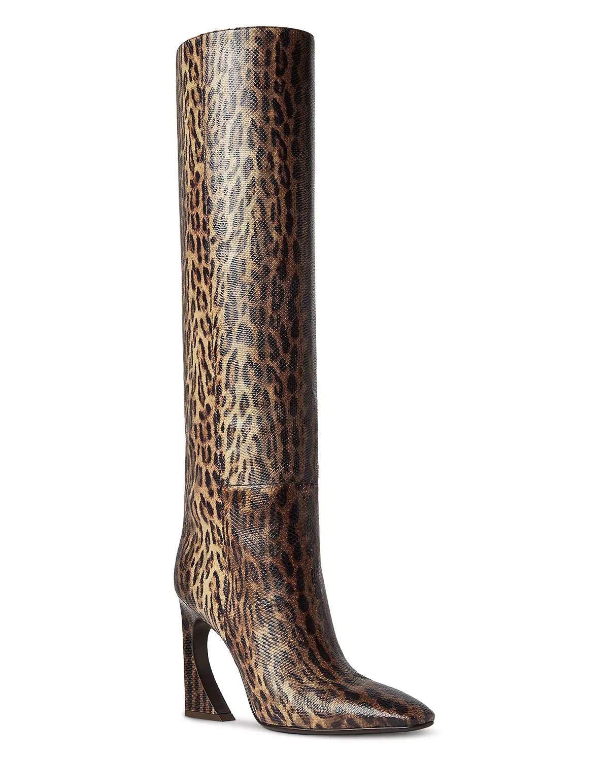 Women's Fendi Arco Printed Karung High Heel Boots - 1