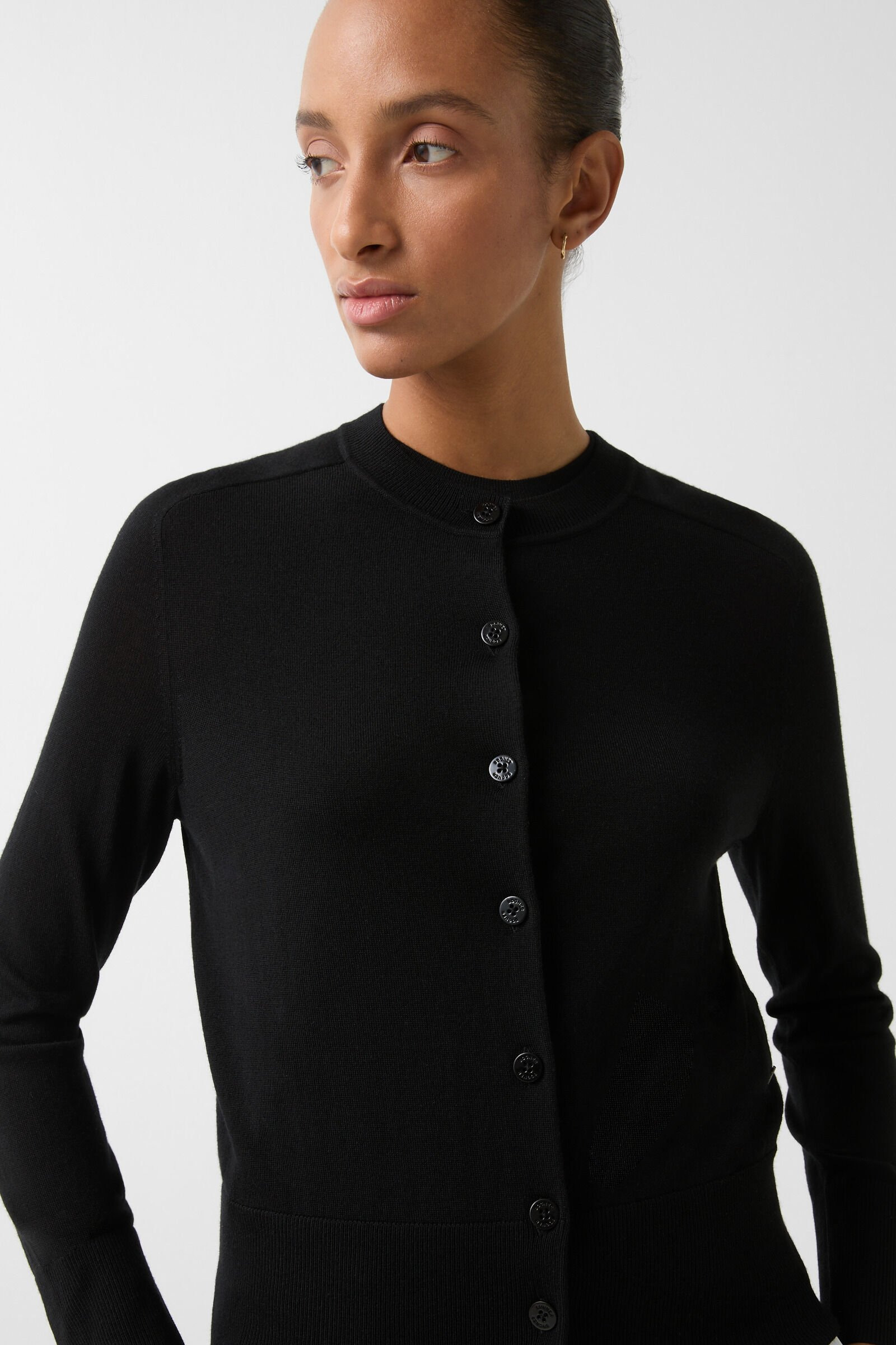 Ilma knit jacket in Black - 5