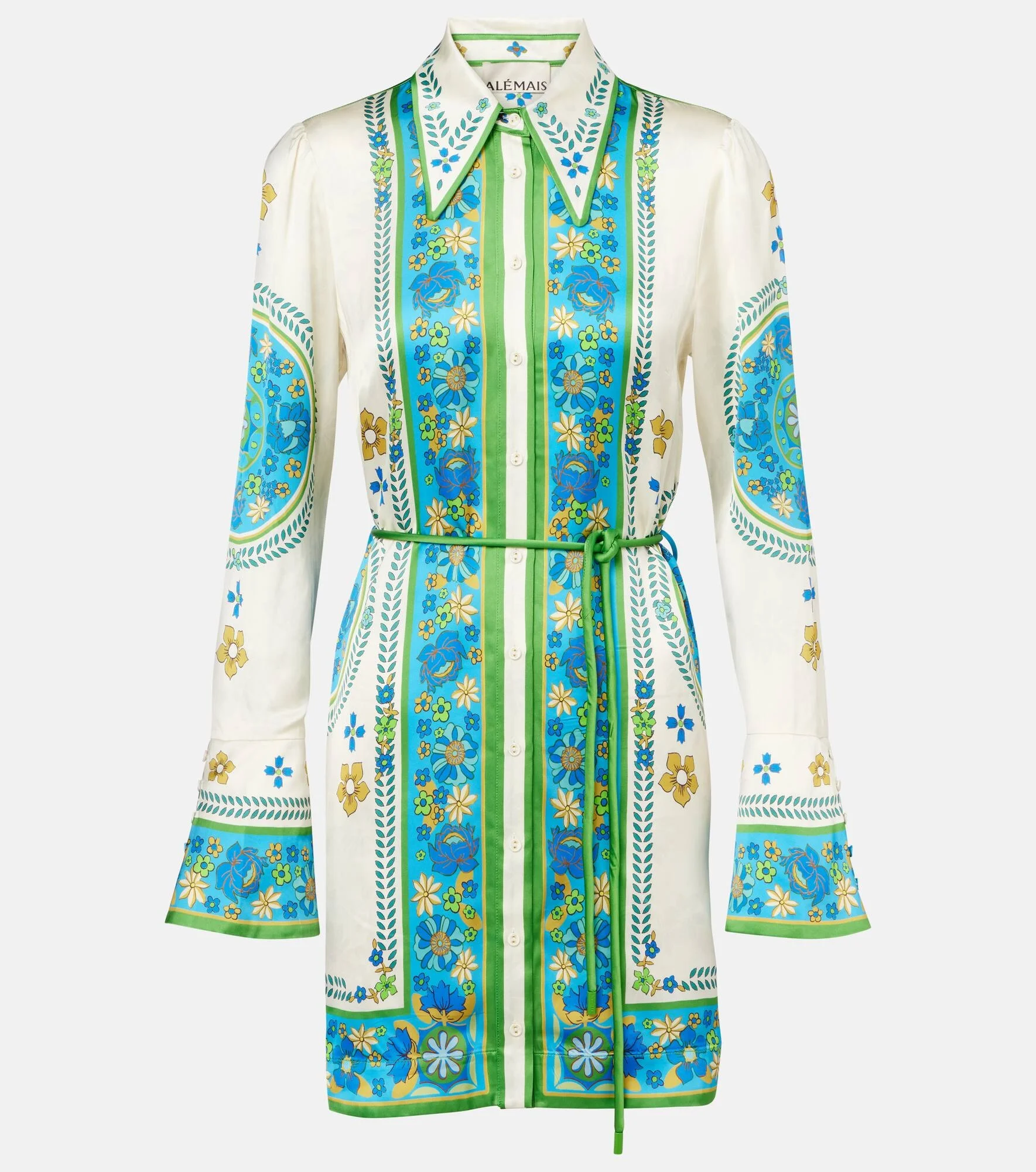 Vivianna printed shirt dress - 1