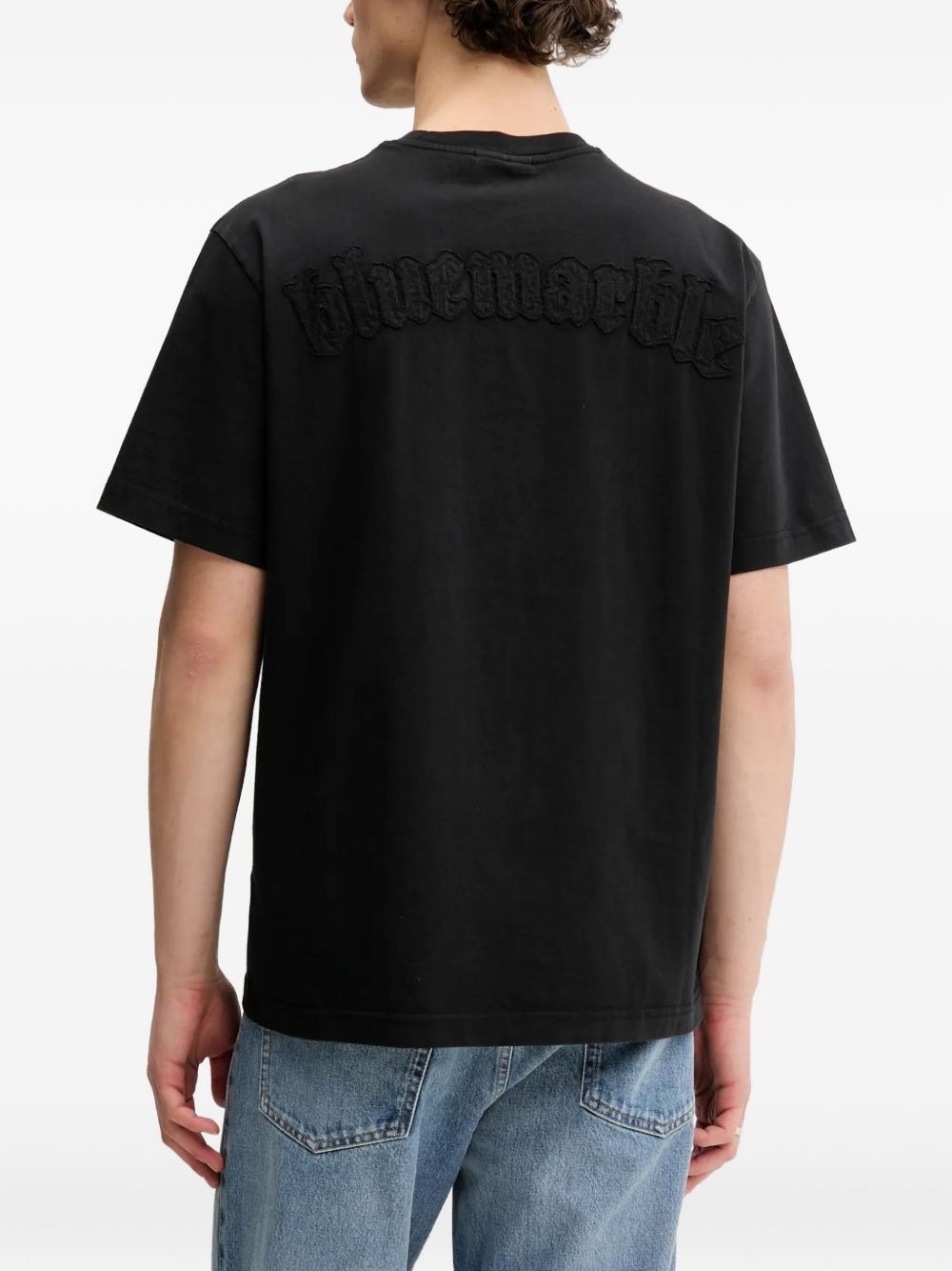 embroidered logo T-shirt - 3