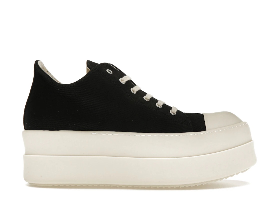 Rick Owens DRKSHDW Double Bumper Low Black Milk (Women's) - 1