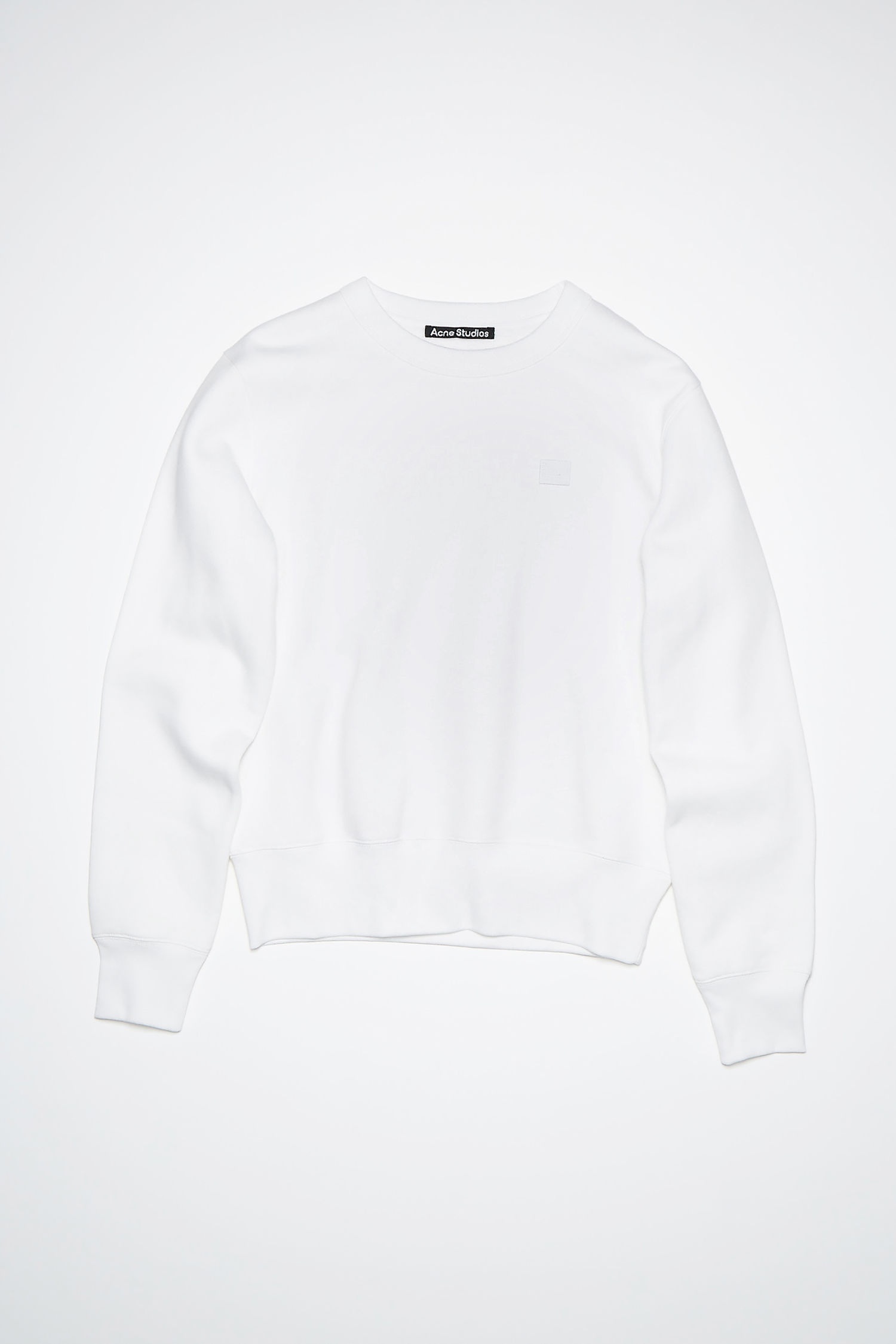 Face sweatshirt - Optic White - 1