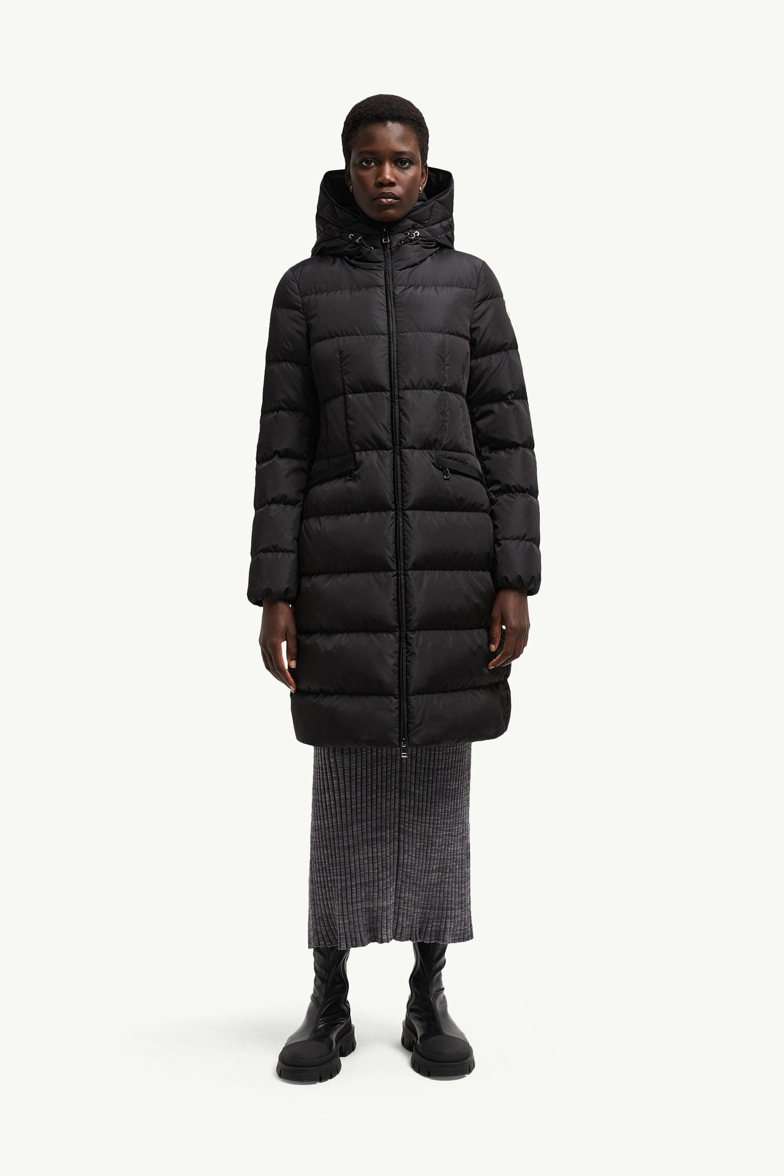 Avocette Hooded Long Down Jacket - 3