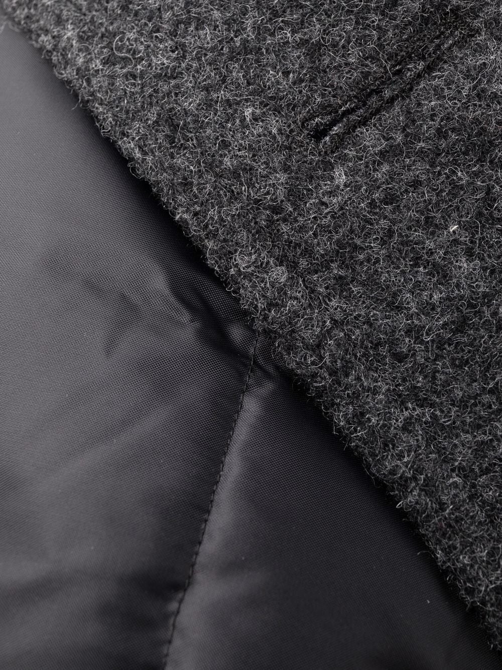 single-breasted wool coat - 7