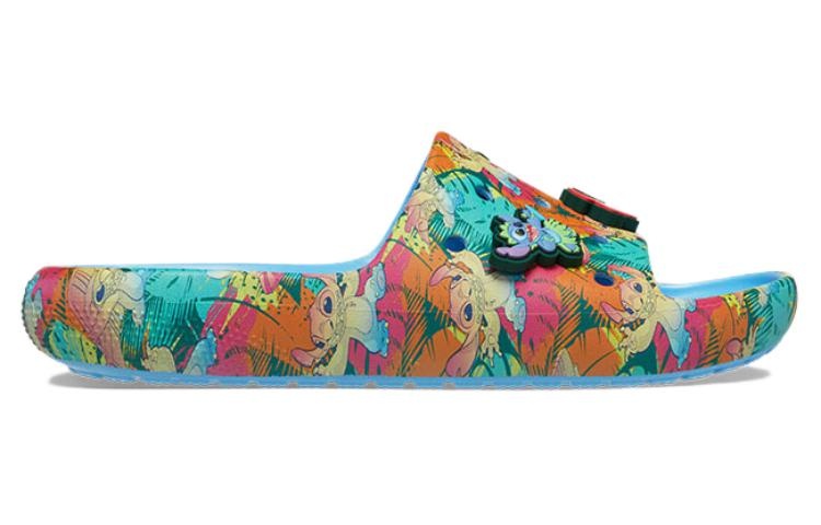 Crocs x Disney Stitch Classic Slides 'Blue Multi' 209788-4TB - 2