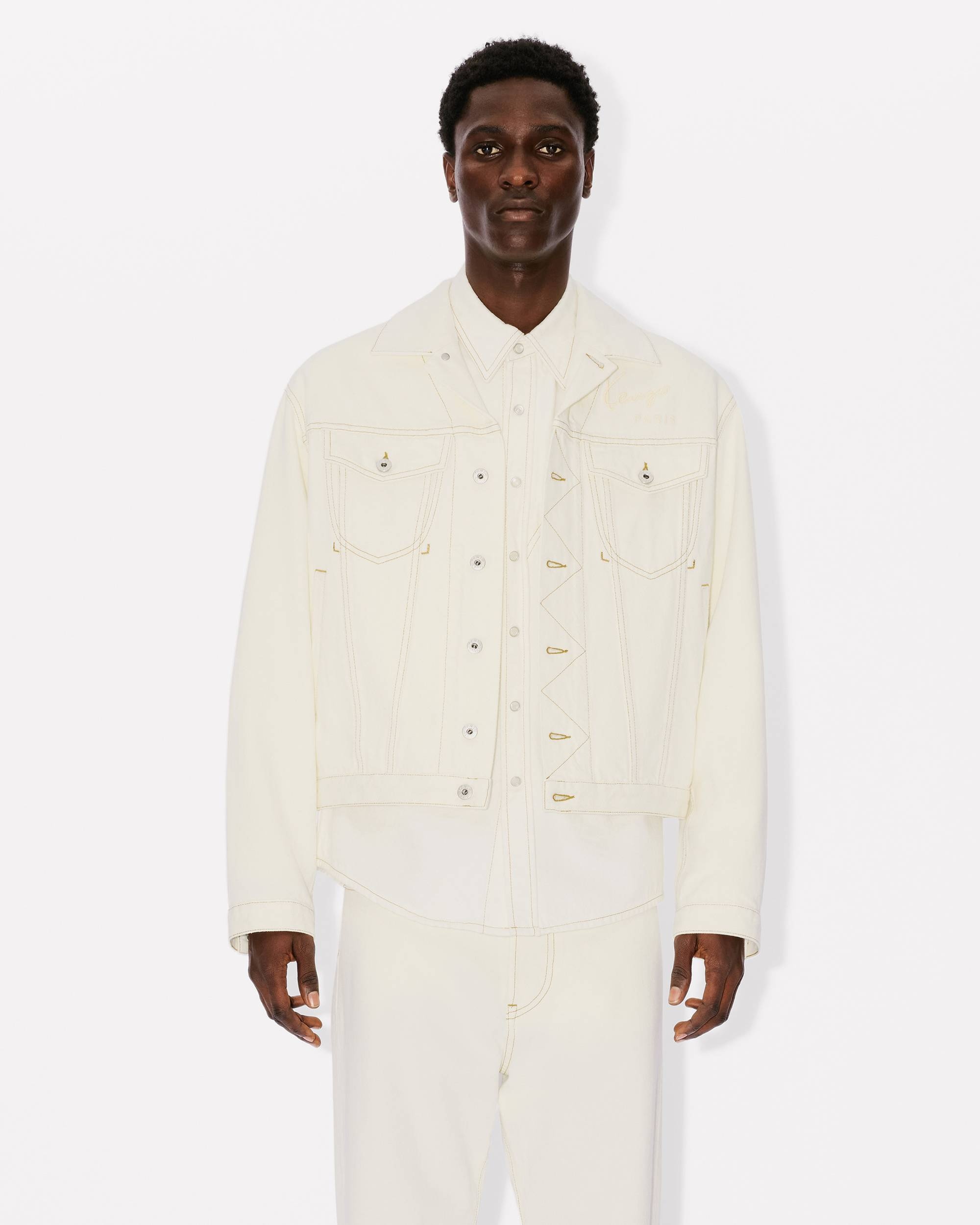 'KENZO Creations' denim trucker jacket - 3