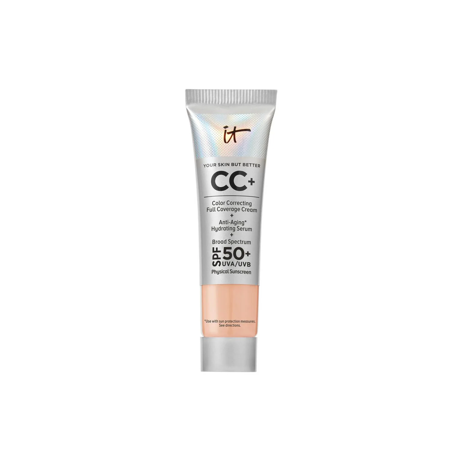 CC+ Cream Full-Coverage Foundation with SPF 50+ Travel Size - 1