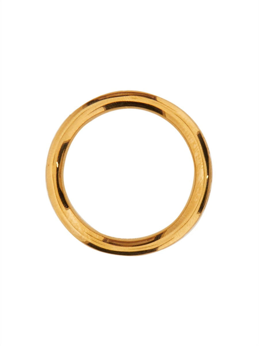 Anello Con Chiave Greca Incisa - 3