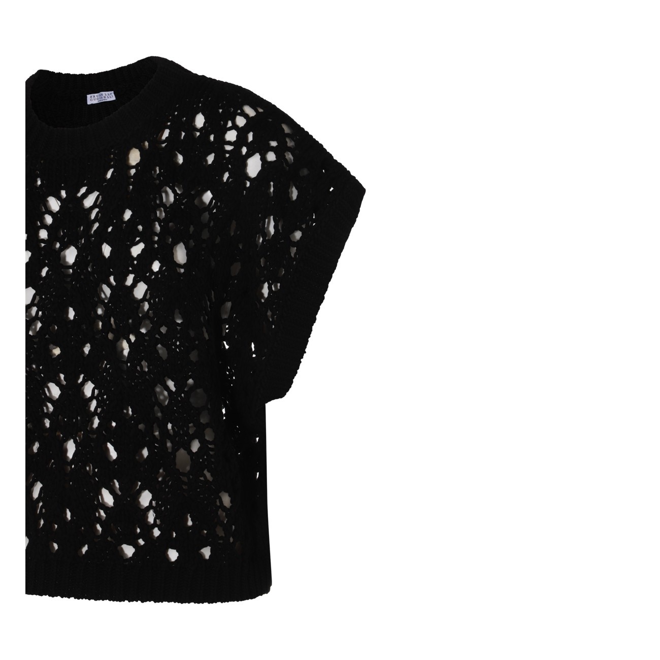 black cotton knitwear - 3