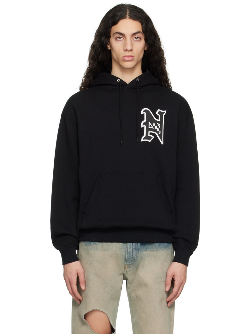 Black College Hoodie 1