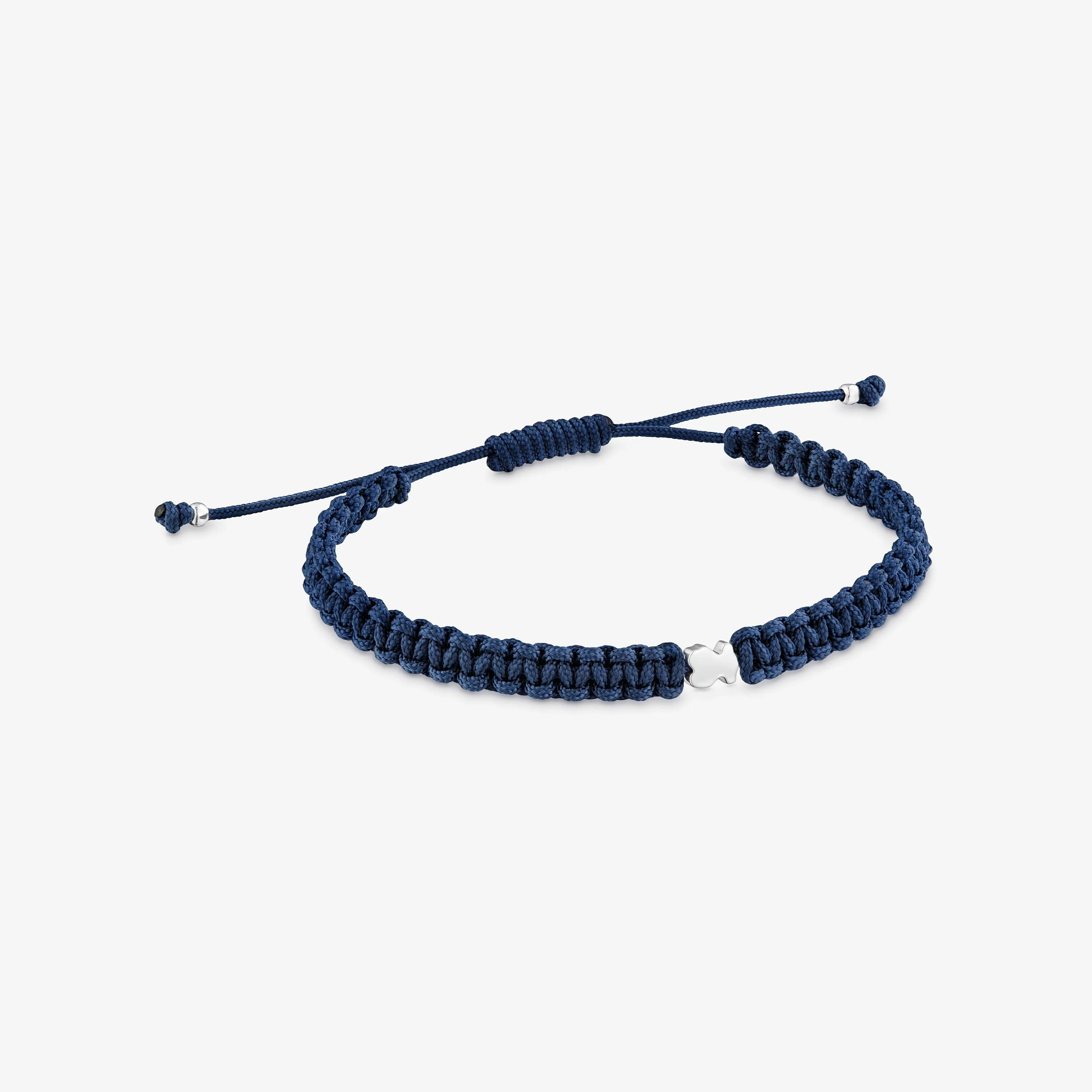 Silver and green nylon bear Bracelet TOUS Motifs - 1