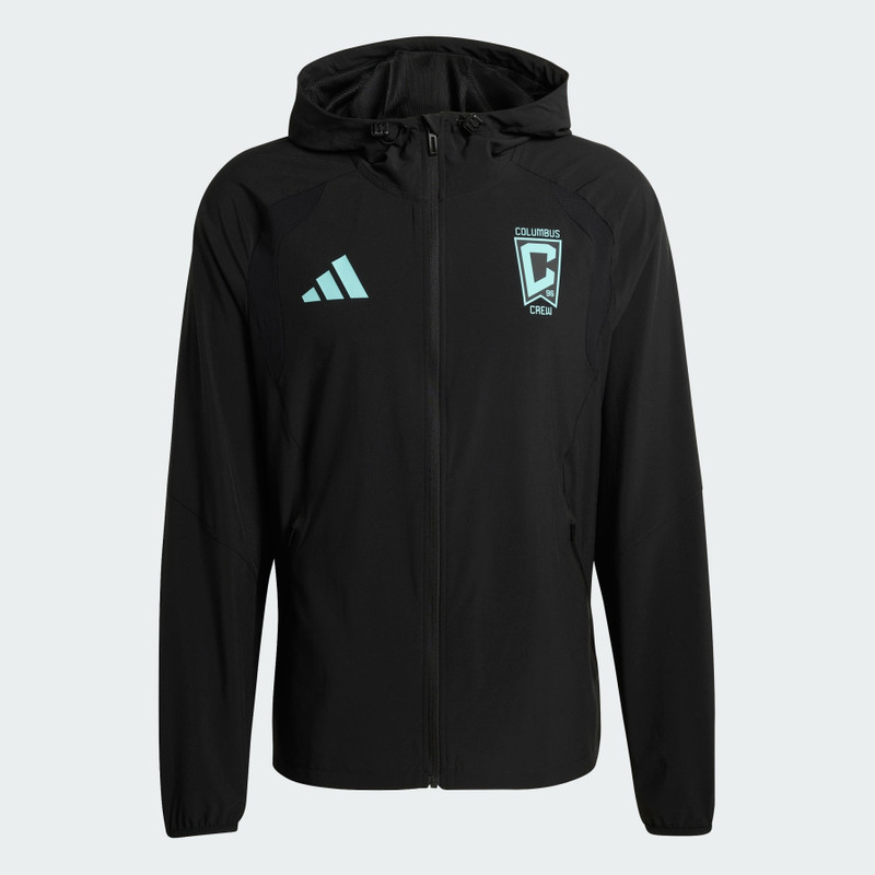 Columbus Crew Tiro Tech Full Zip Windbreaker Jacket 1