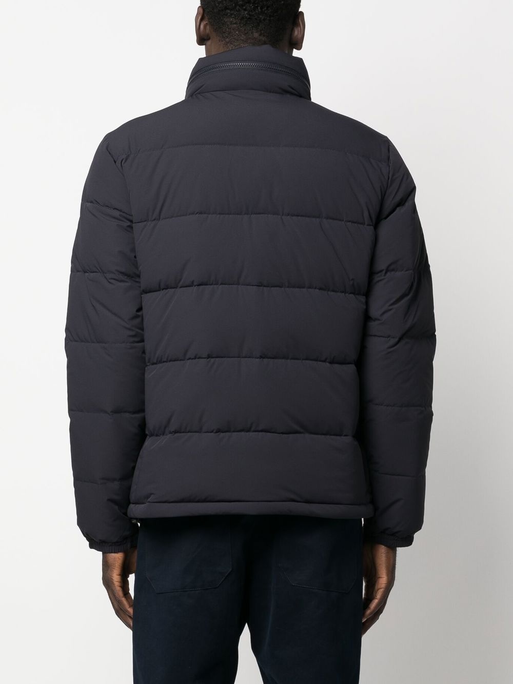 padded funnel-neck jacket - 4