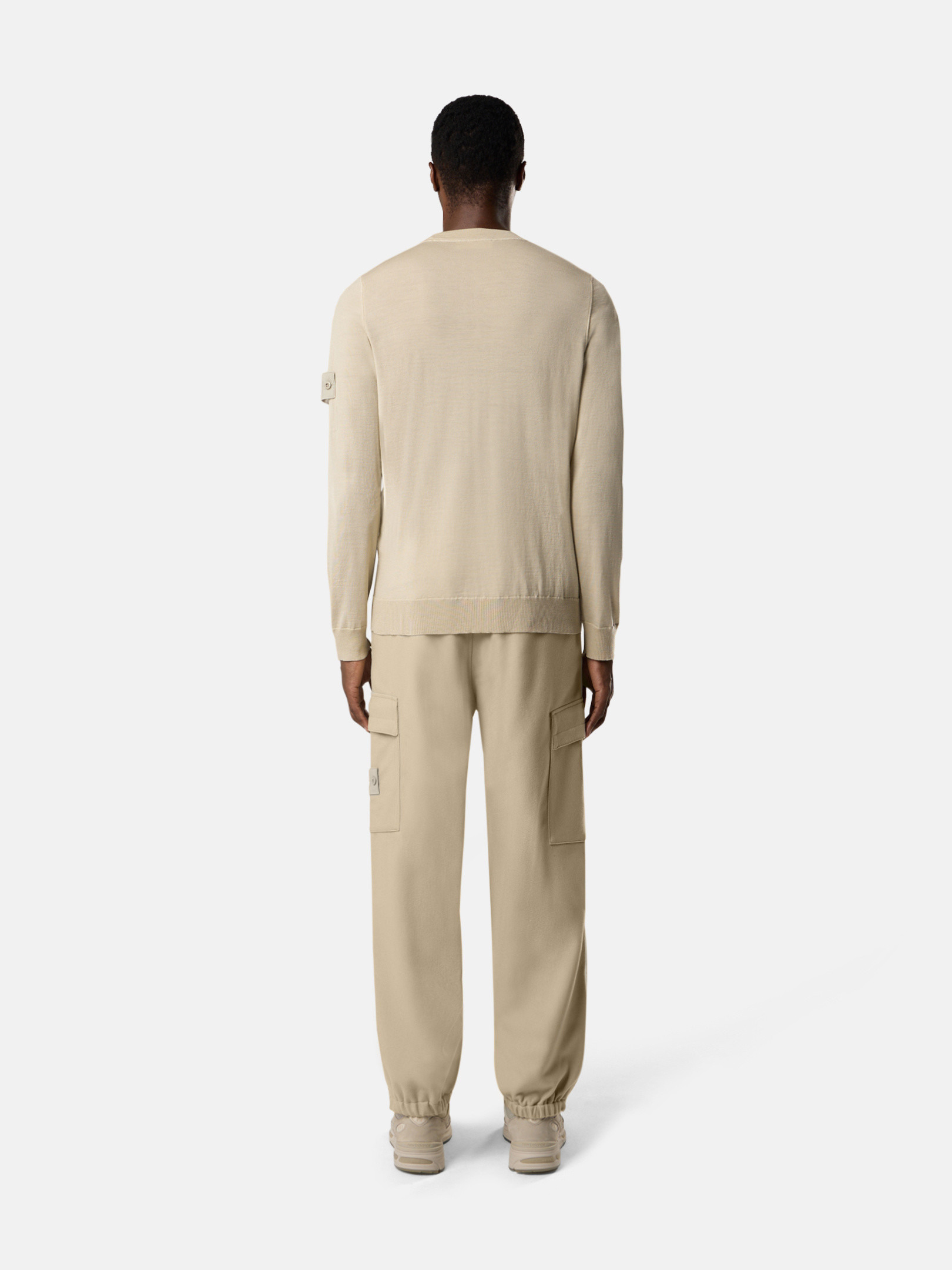 3100021 WOOL NYLON FLANNEL_STONE ISLAND GHOST - 6