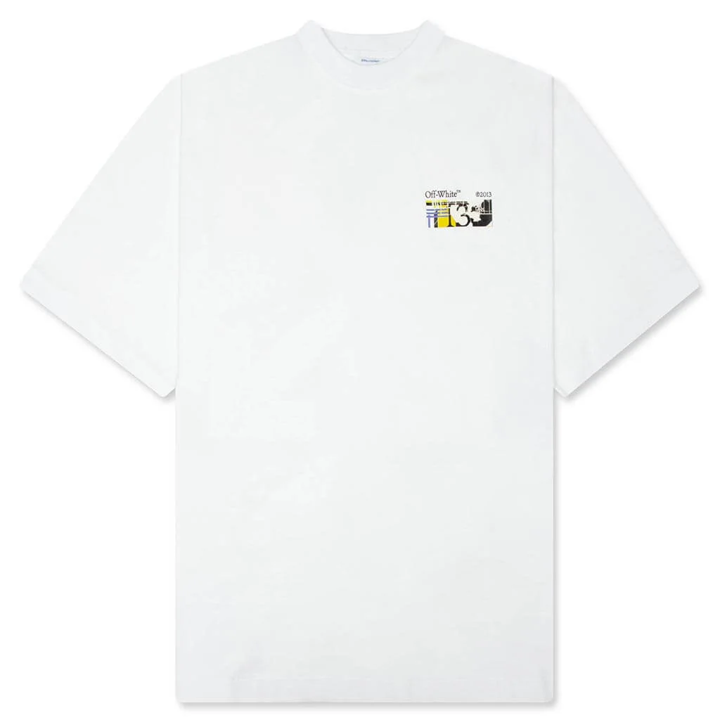 INDUSTRIAL ARROW SKATE S/S TEE - WHITE - 1