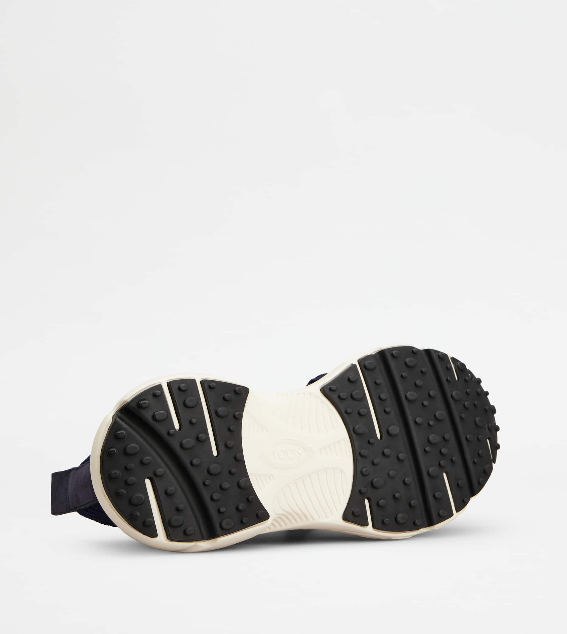KATE SLIP-ON SNEAKERS IN FABRIC - BLUE - 4
