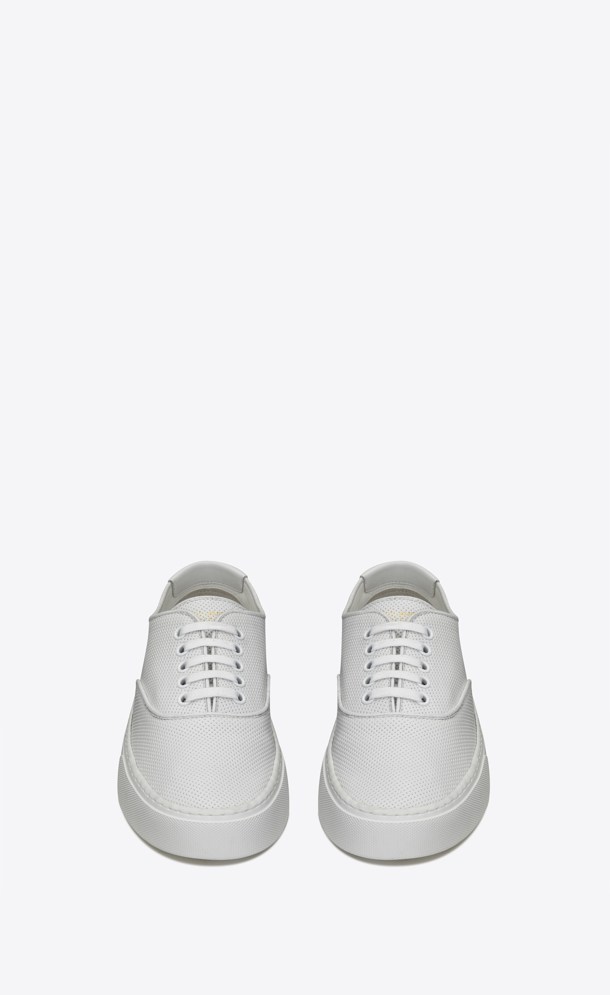 venice sneakers in perforated grained leather - 2
