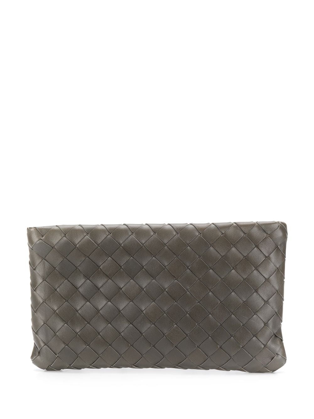 intrecciato weave coin purse - 2