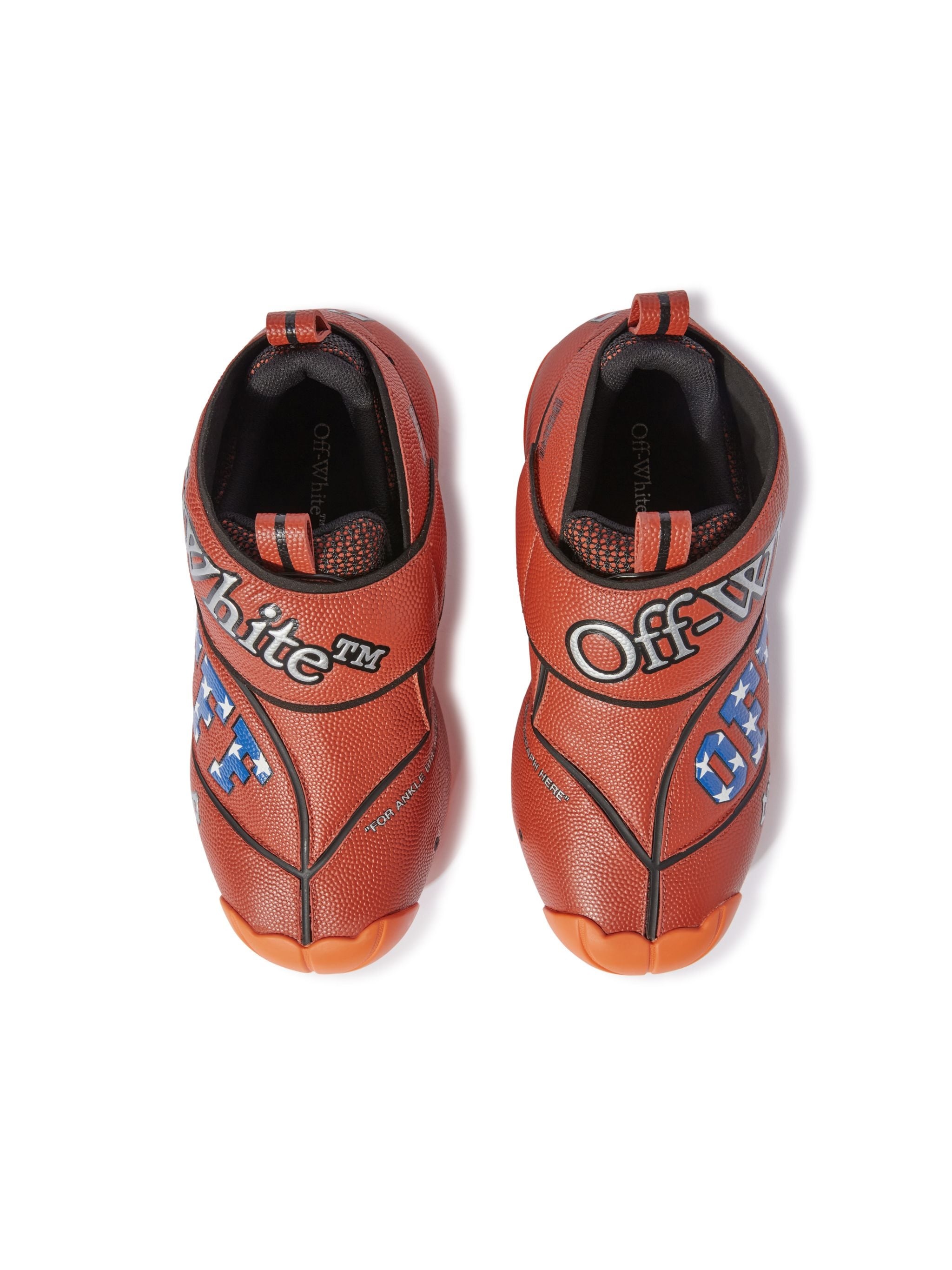 Orange "the Ball" Sneakers - 3