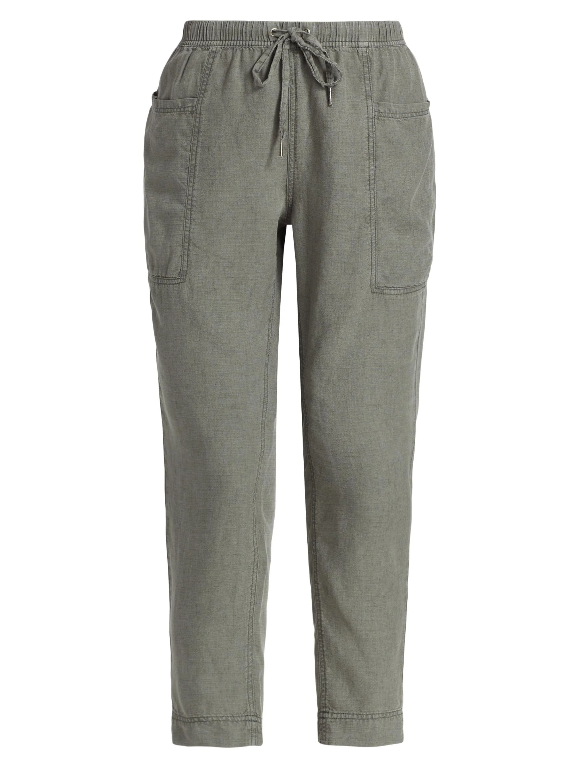 Women's Gia Drawstring Straight-Leg Crop Pants - Soft Vob - 1