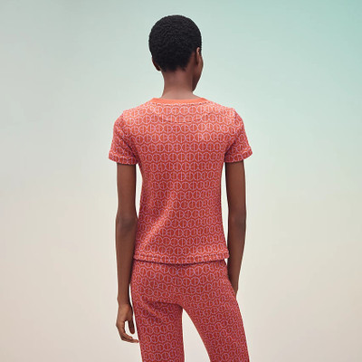 Hermès "H Rond" jacquard micro t-shirt outlook