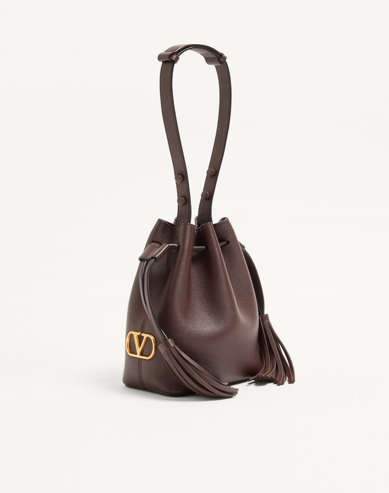 Valentino VALENTINO GARAVANI SMALL SO SEAU BUCKET BAG IN LEATHER outlook