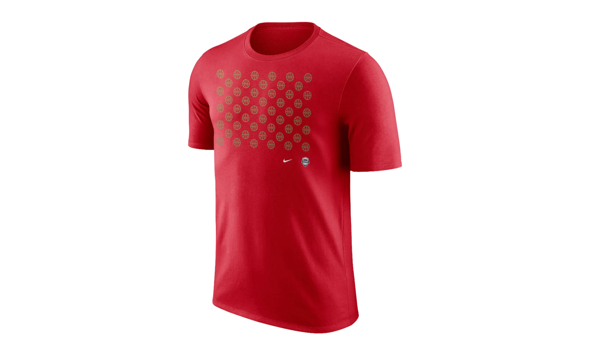 USA Olympics 24 Team Short Sleeve T-Shirt "Red" FQ3631 614 - 1