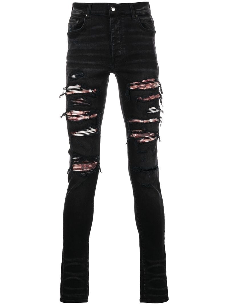 ripped skinny jeans - 1