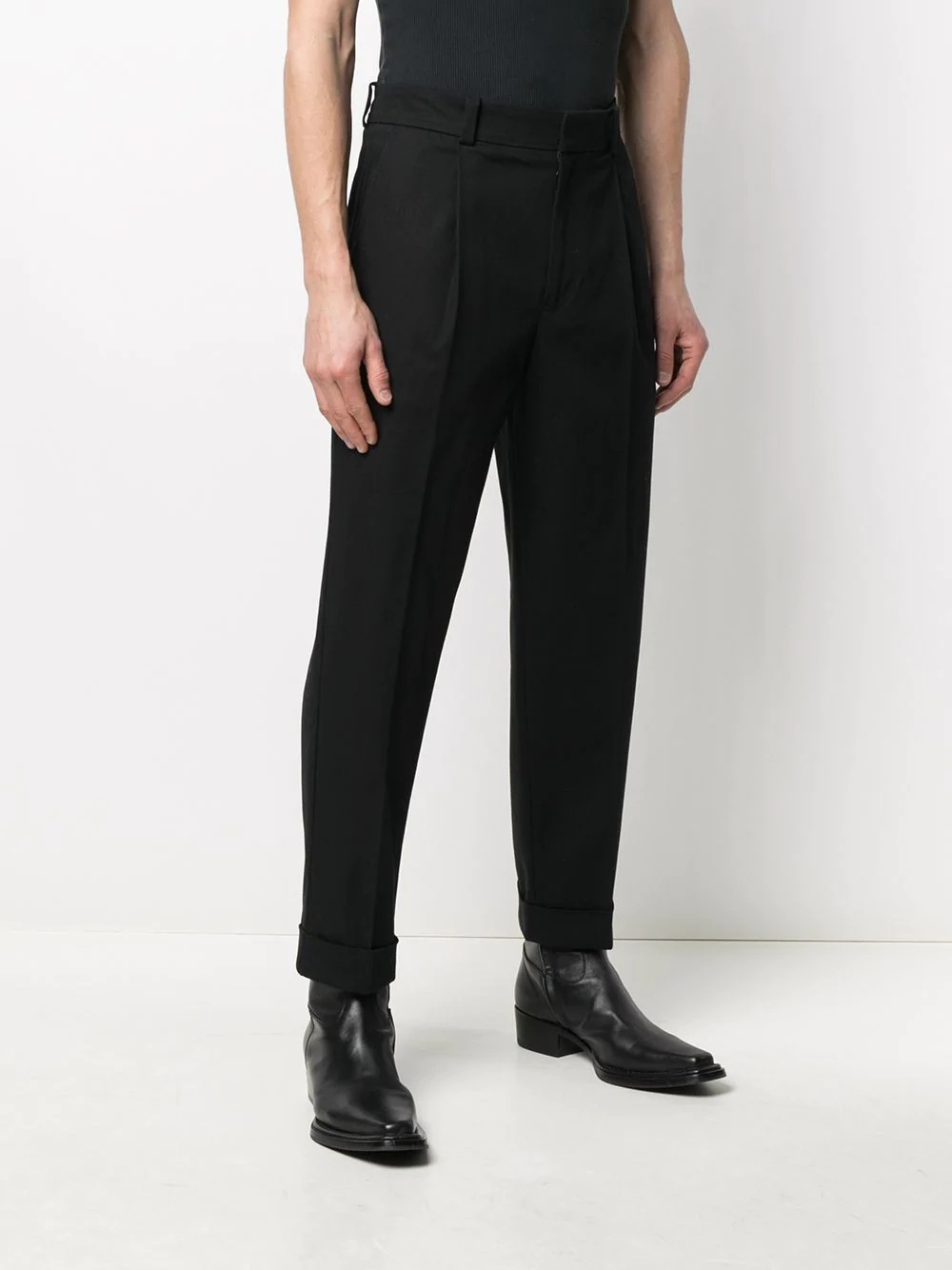 tapered-fit trousers - 3