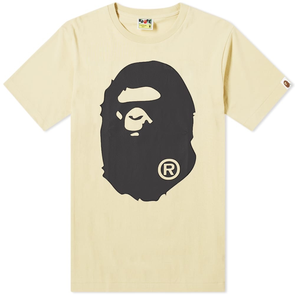 A Bathing Ape Bicolour Big Ape Head Tee - 1