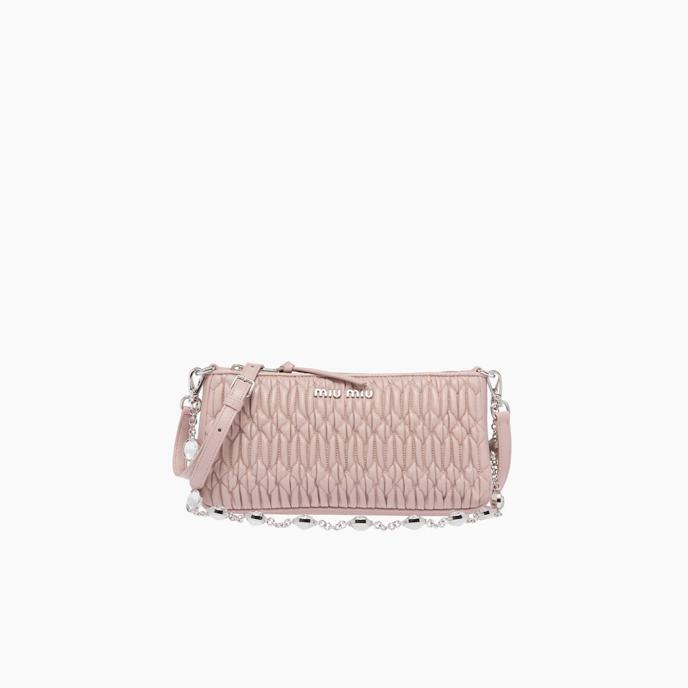 Nappa Crystal mini shoulder bag - 1