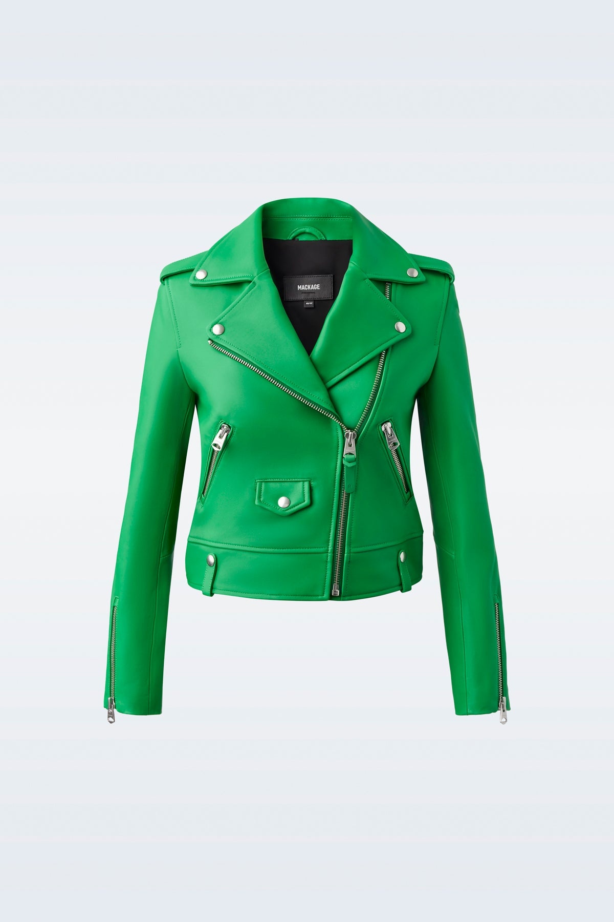 BAYA (R) Leather biker jacket - 1