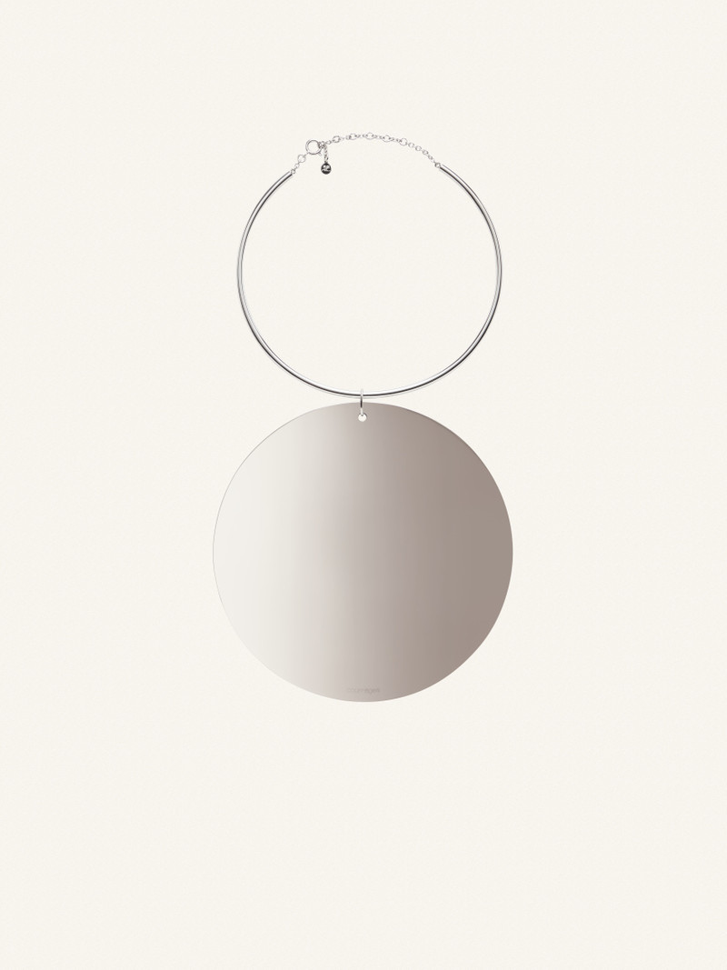 courrèges NECKLACE HOLISTIC CIRCLE LACQUERED outlook