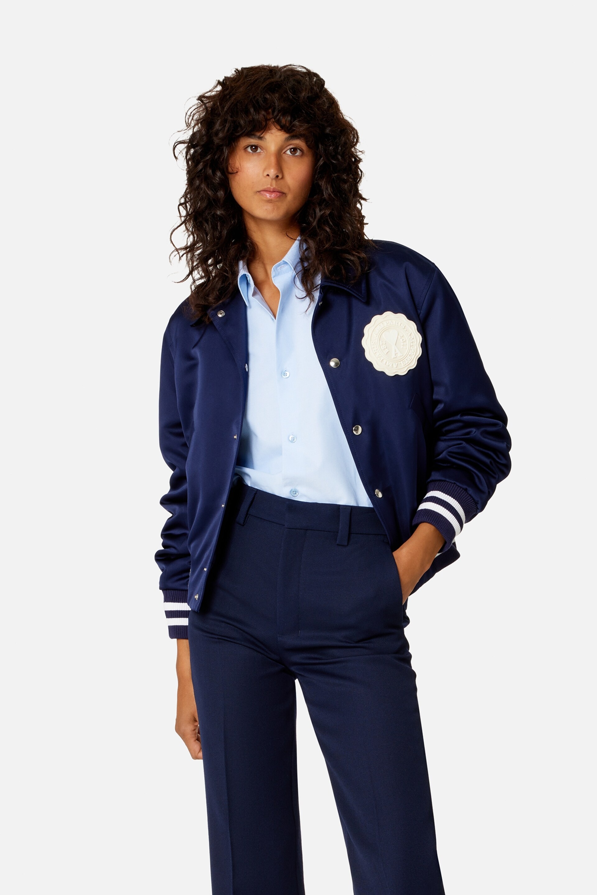 Ami de Coeur Patch Teddy Jacket - 2